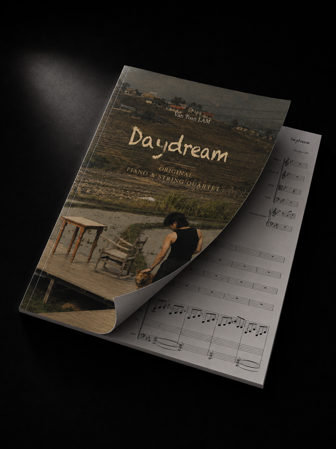 Daydream - Piano & String quartet sheet music PDF