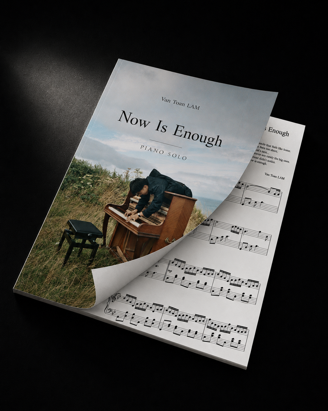 Now is enough - Piano solo sheet music PDF